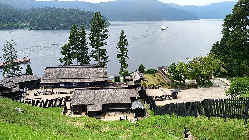 箱根関所の風景