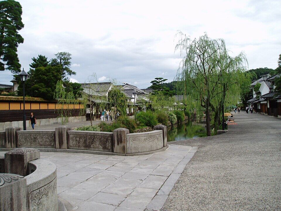 倉敷美観地区の風景