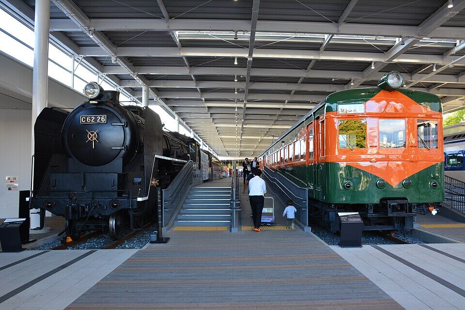 京都鉄道博物館の風景